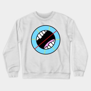 Meaningless Screaming Picture Logo Crewneck Sweatshirt